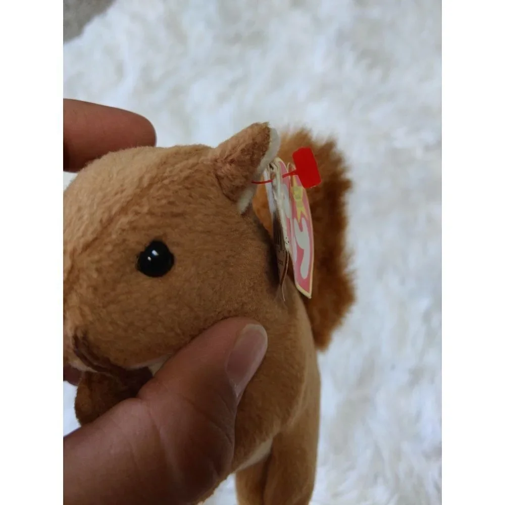 Ty NUTS Beanie Baby-RARE with Errors